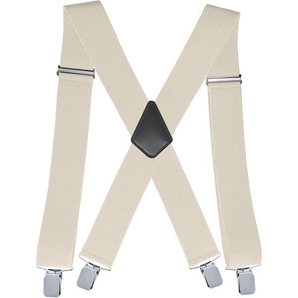 Amazon.com: WOXVM Mens Suspenders Adjustable Braces with 4